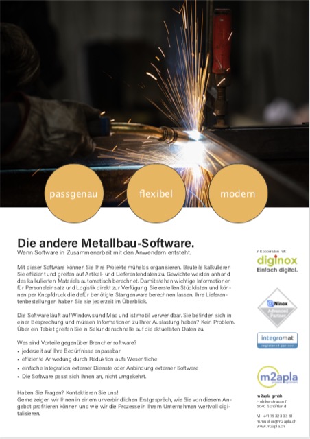 Auftragsabwicklung und Ressourcenplanung im Metallbau